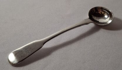 LOT 177 (323147) Est R500 to R1500 – An Early 19th Century Cape Silver Fiddle pattern Salt Spoon