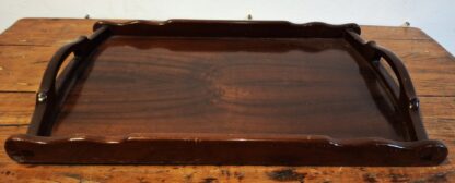 LOT 122 (32363) Est R250 to R500 – A Vintage English Mahogany and Veneer Tea Tray - Image 2