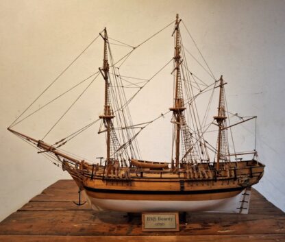 LOT 138 (32183) Est R2000 to R4000 – A 20th Century Large Scale Model Reproduction of an 18th Century British Merchant Ship, HMS Bounty (1787)