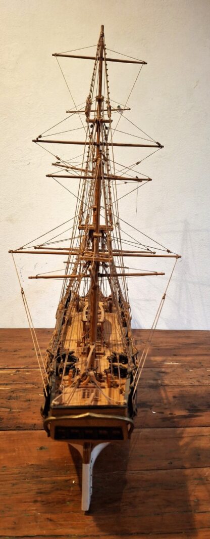 LOT 138 (32183) Est R2000 to R4000 – A 20th Century Large Scale Model Reproduction of an 18th Century British Merchant Ship, HMS Bounty (1787) - Image 8