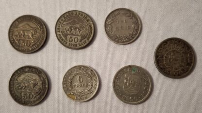 LOT 210 (3214311) Est R500 to R1500 – A Collection of 14 x Assorted Silver Coins - Image 5