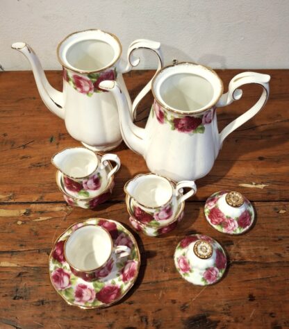 LOT 54 (32390) Est R2000 to R4000 – 12 x Royal Albert Old English Rose pattern Demitasse Cups and Saucers - Image 3