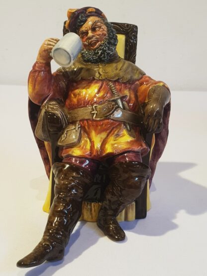 LOT 85 (31863151/21) Est R500 to R1500 – A Royal Doulton porcelain Figurine, The Foaming Quart