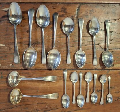 LOT 36 (32190) Est R1000 to R3000 – A Collection of Assorted Late Victorian and 20th Century Electroplate and Faux Bone Hafted Table Cutlery and Flatware of various makers